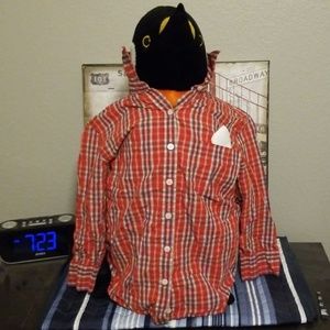 Bkle Jeans Wear Button Down Shirt Boys Small